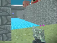 Pixel Blocky Combat Fortress image